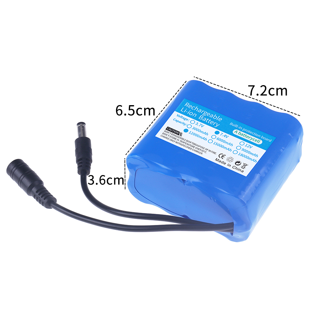 2S4P 18650 Lithium Battery 7.4 – обзор и цена Rc Hobby Light