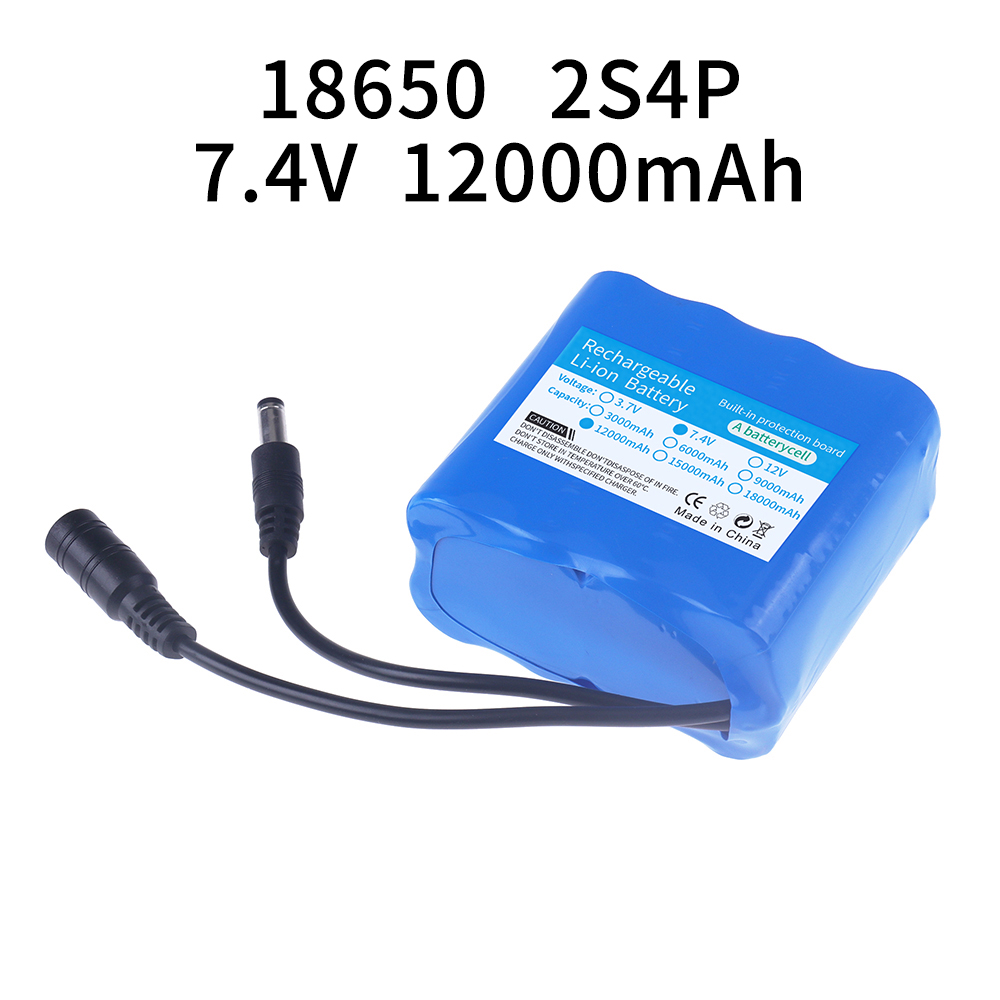 2S4P 18650 Lithium Battery 7.4 – обзор и цена Rc Hobby Light