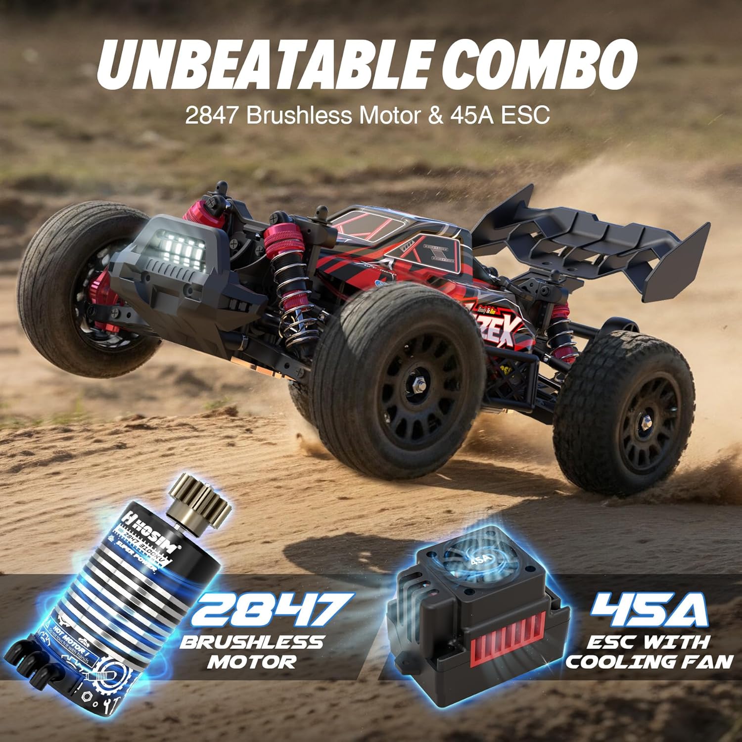 60KM/H Brushless RC Buggy for  – обзор и цена Rc Hobby Off Road