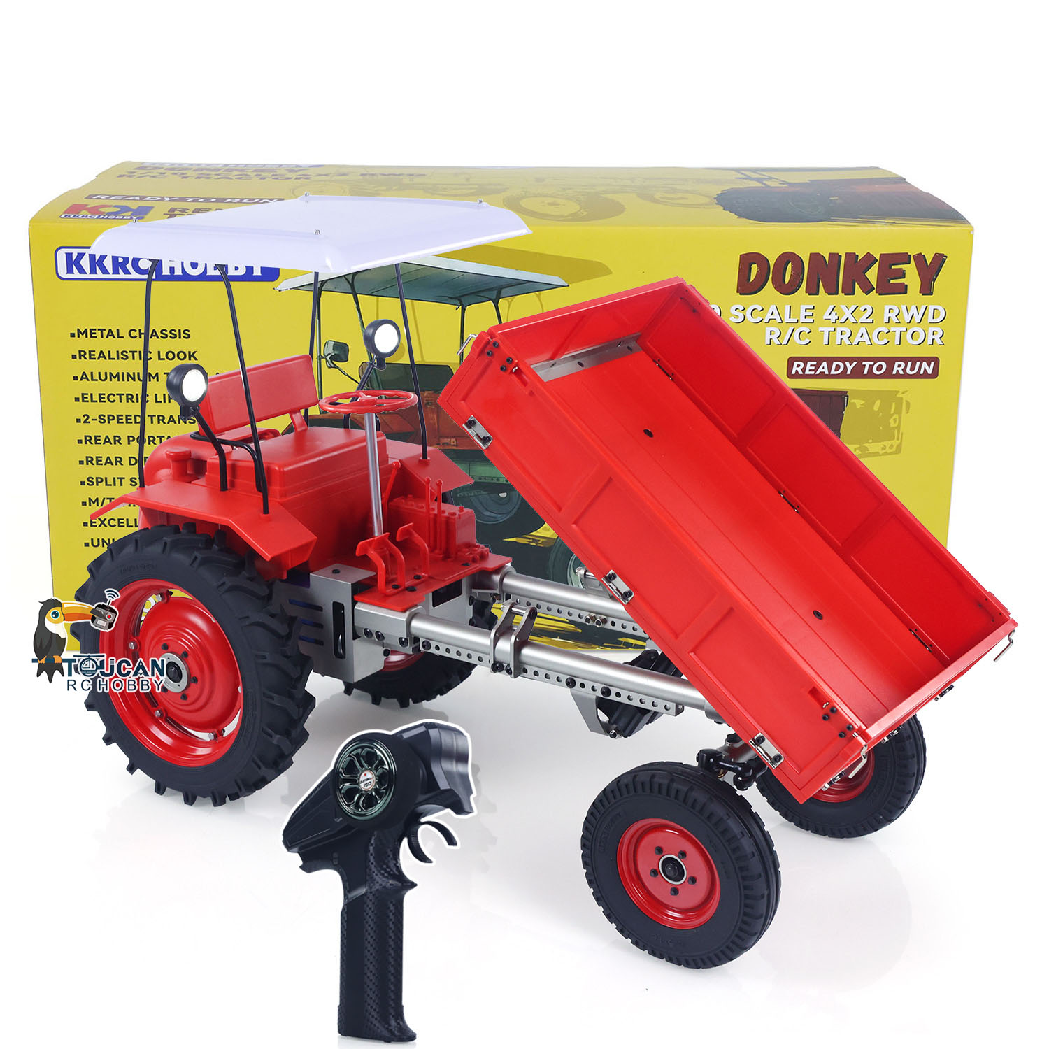 1/10 RC Farm Tractor Car 4x2 M – обзор и цена Rc Hobby Farm