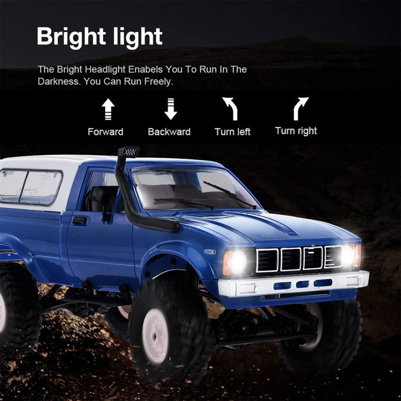 1/16 Scale Ready-to-Run 4x4 Of – обзор и цена Rc Hobby Light