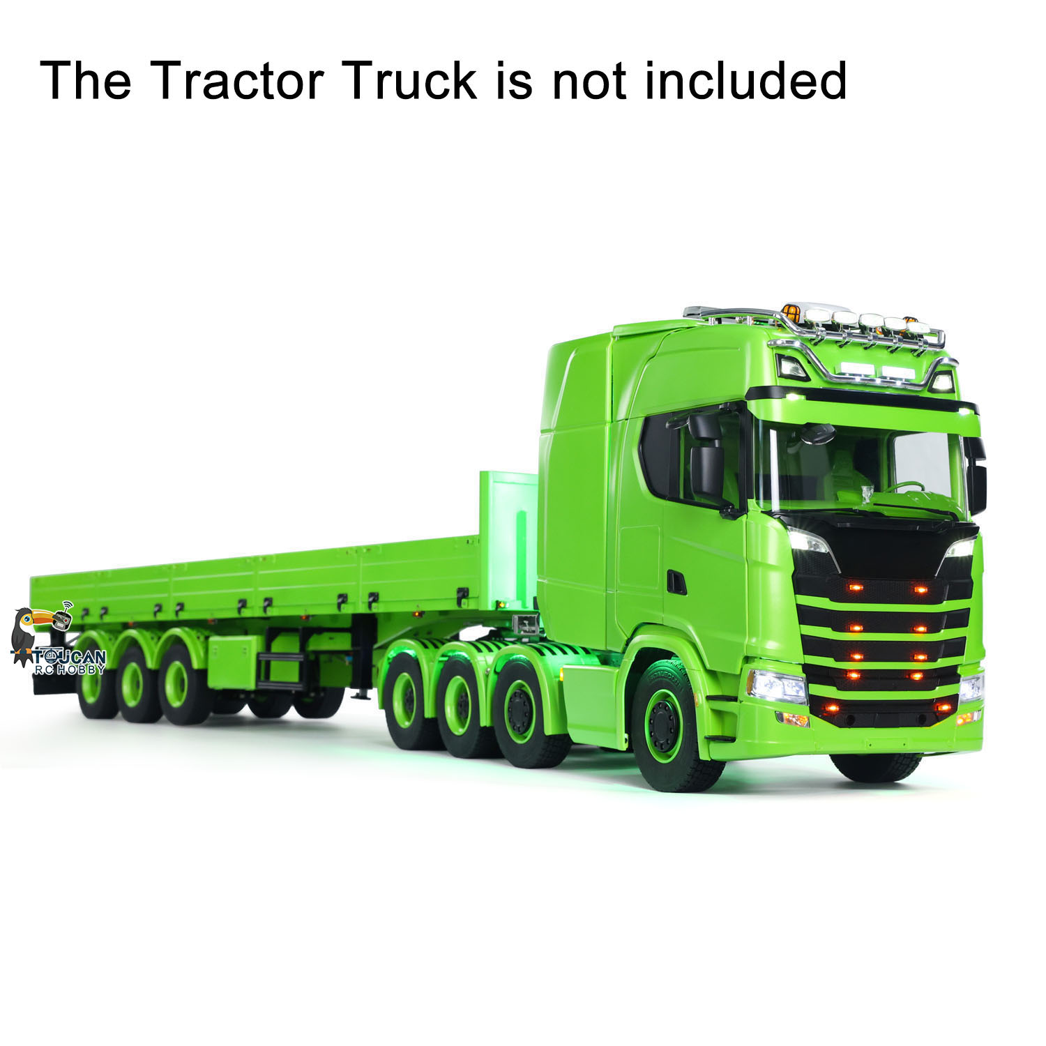 NEW 1/14 Metal Semi Trailer 3  – обзор и цена Rc Hobby Light