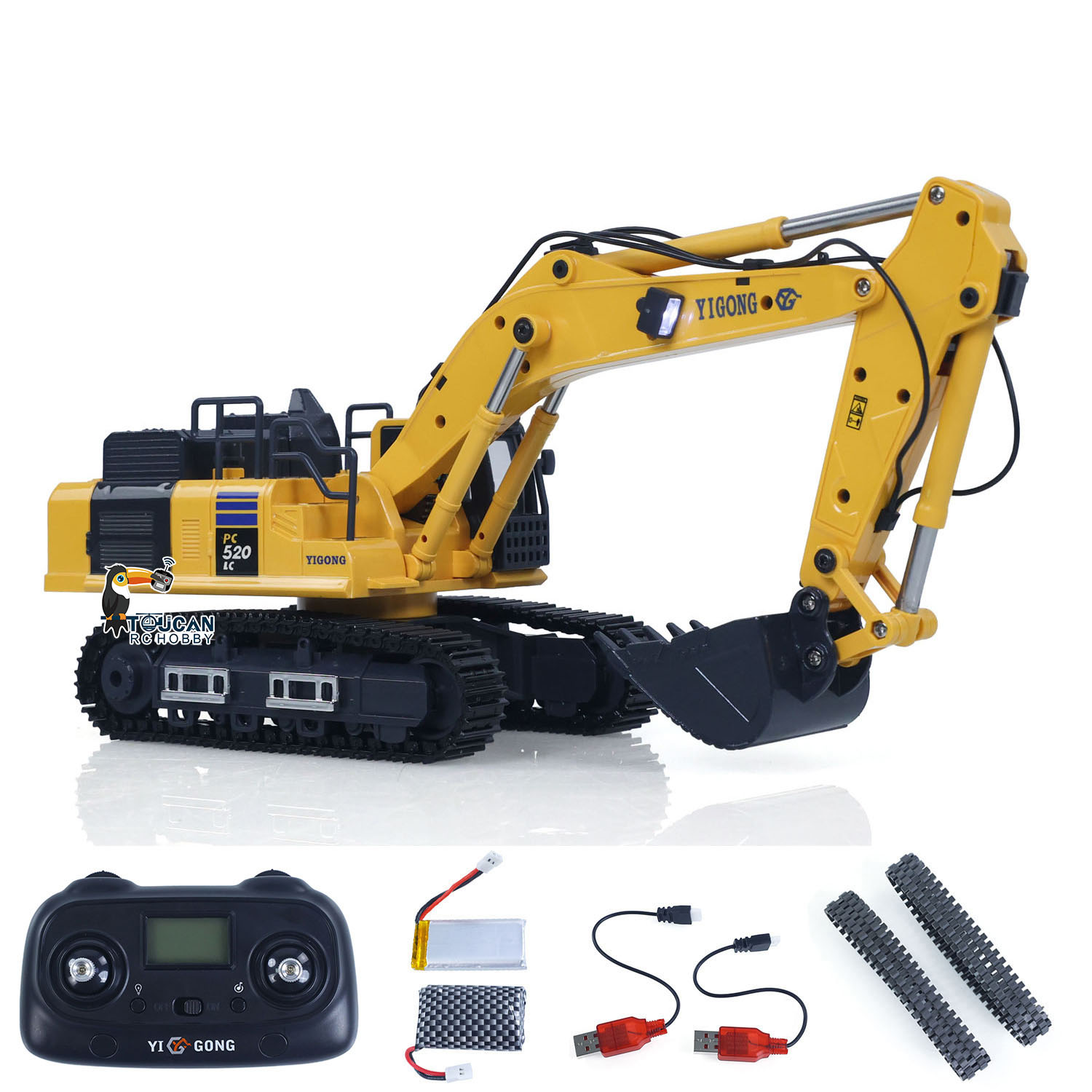 1/50 Mini RC Digger PC520 Elec – обзор и цена Rc Hobby Light