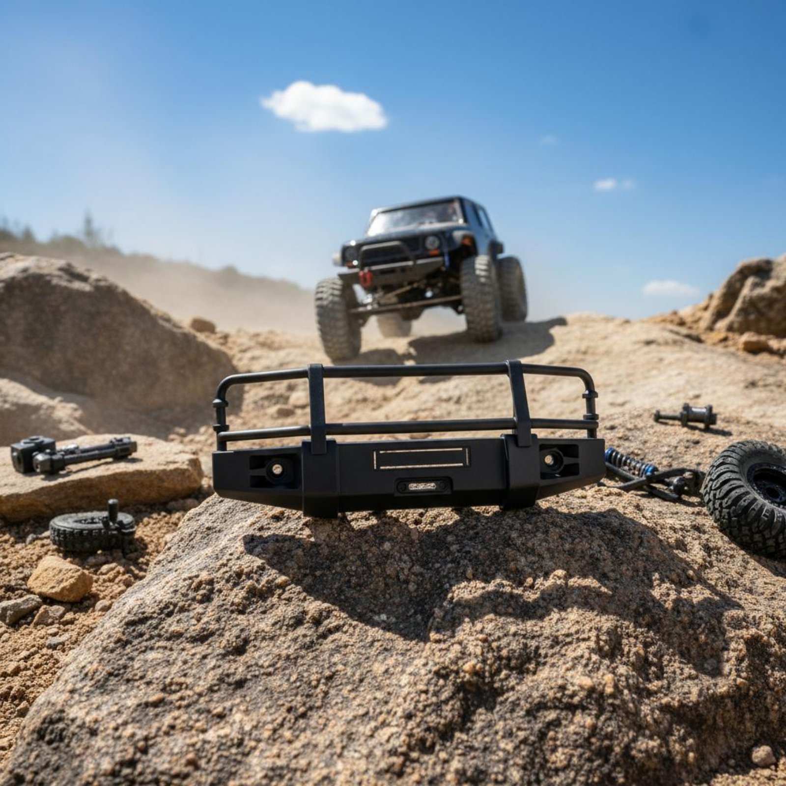 RC Crawler Front Bumper Model  – обзор и цена Rc Hobby Models