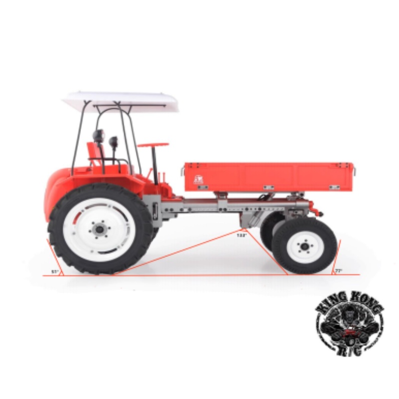 1/10 Kingkong RC Farm Tractor  – обзор и цена Rc Hobby Farm