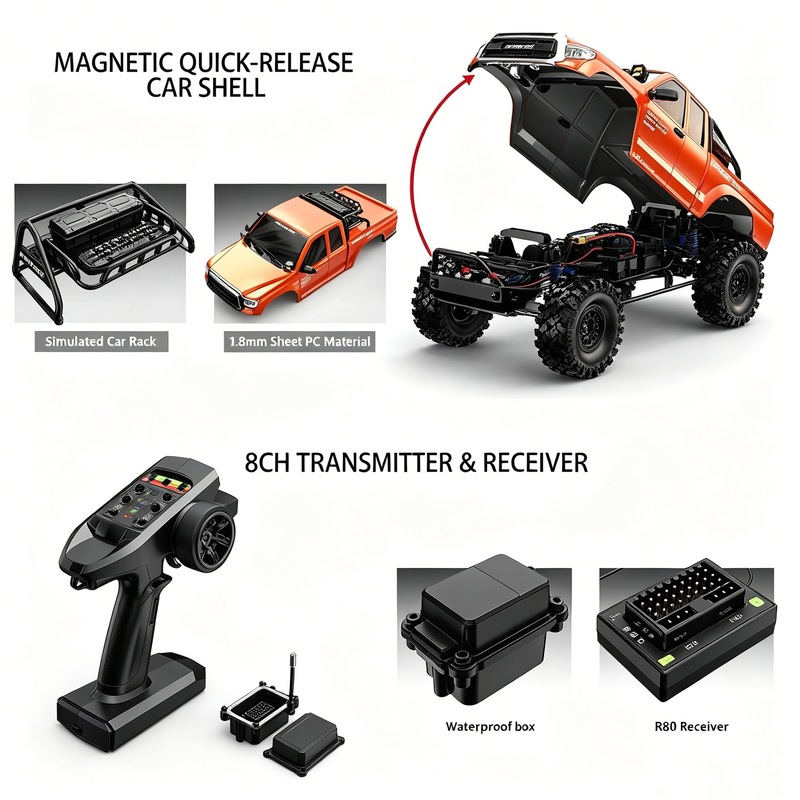 Hyper Go H8e Rc Climbing Truck – обзор и цена Rc Hobby Off Road