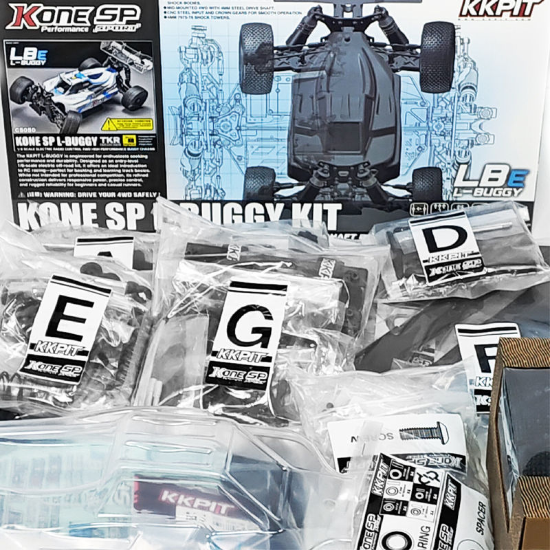 KKPIT 1/8 Electric 4WD RC Off  – обзор и цена Rc Hobby Light