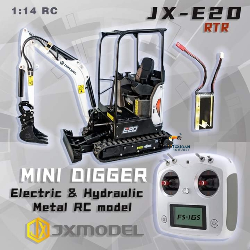 RTR JX E20 RC Mini Excavator 1 – обзор и цена Rc Hobby Light